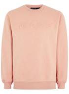 Topman Mens Nicce Pink Embossed Logo Sweatshirt
