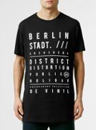 Topman Mens Black Cities Print T-shirt