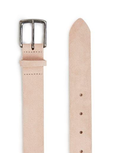 Topman Mens Light Pink Suede Belt