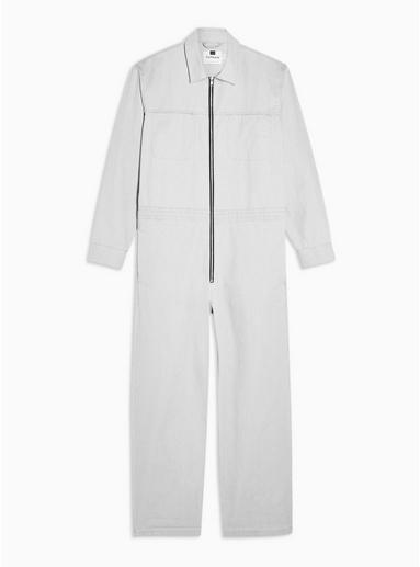 Topman Mens Grey Boiler Suit