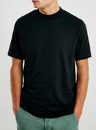 Topman Mens Black Slim Turtle Neck T-shirt