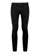 Topman Mens Black Spray On Skinny Jeans