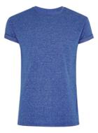 Topman Mens Multi Bright Blue Salt And Pepper Muscle T-shirt