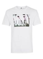 Topman Mens White Palm Print Oversized T-shirt