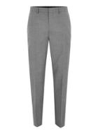 Topman Mens Mid Grey Gray Marl Slim Fit Suit Pants