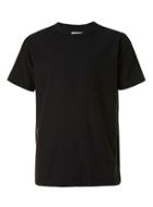 Topman Mens Ltd Black Neppy Woven T-shirt