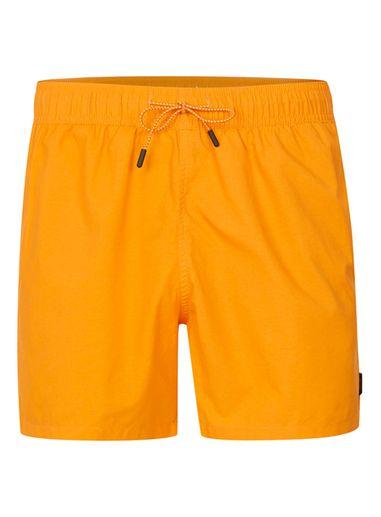 Topman Mens Washed Orange Swim Shorts