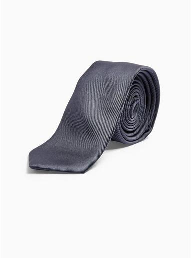 Topman Mens Black Satin Bow Tie