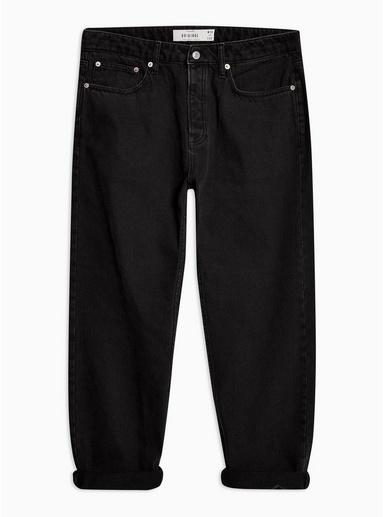 Topman Mens Black Blue Original Jeans