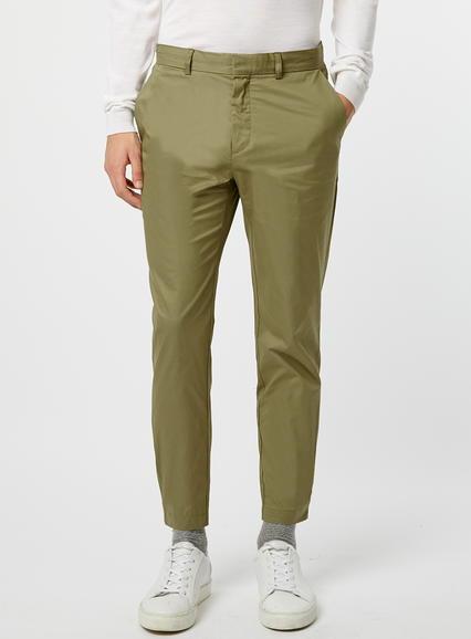 Topman Mens Green Co-ord Collection Khaki Skinny Pants With Ankle Detail