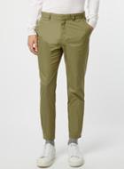 Topman Mens Green Co-ord Collection Khaki Skinny Pants With Ankle Detail