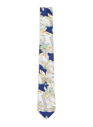 Topman Mens Multi Liberty Mini Paradise Print Tie