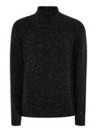 Topman Mens Selected Homme Black Knitted Sweater