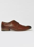 Topman Mens Brown Tan Leather Luther Brogues