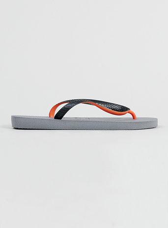 Topman Mens Grey Havaiana Top Mix Flip Flops