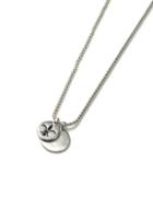Topman Mens Silver Look Two Disk Necklace*