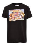 Topman Mens Black 'street Fighter' T-shirt