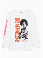 Topman Mens White 'biggie Smalls' T-shirt