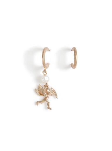 Topman Mens Black Gold Moth Necklace*