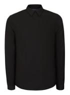 Topman Mens Hoxton Shirt Company Black Overhead Shirt*