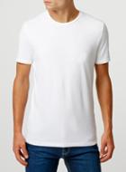 Topman Mens White Muscle Fit T-shirt