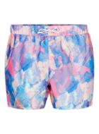 Topman Mens Multi Pastel Print Swim Shorts