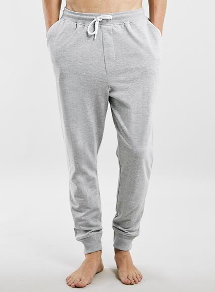 Topman Mens Light Grey Marl Joggers