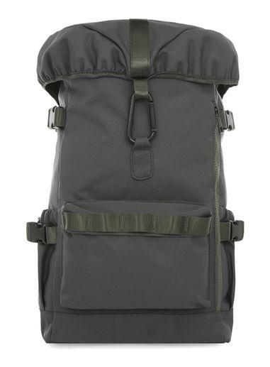 Topman Mens Grey Gray Military Backpack