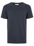 Topman Mens Selected Homme Blue 'daryl' T-shirt