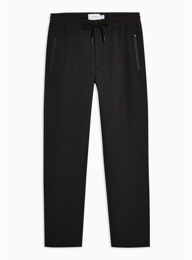 Topman Mens Black Heat Seal Pants