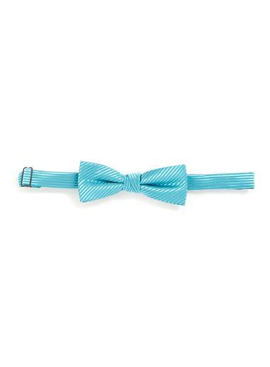 Topman Mens Blue Teal Mini Bow Tie