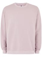 Topman Mens Purple Violet Wash Dropped Shoulder Sweatshirt