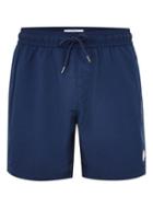 Topman Mens Navy Mid Length Swim Shorts