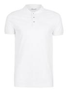Topman Mens Selected Homme White Polo