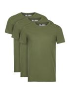 Topman Mens Green Slim Fit T-shirt Multipack*