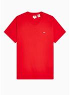 Levi's Mens Levi's Red Original Housemark Small Tab T-shirt