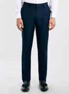 Topman Mens Blue New Navy Skinny Suit Trousers