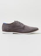 Topman Mens Grey Perf Desert Shoes