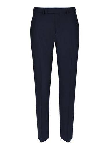 Topman Mens Blue Charlie Casely-hayford X Topman Navy Skinny Work Suit Pants
