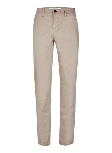 Topman Mens Stone Standard Fit Chinos