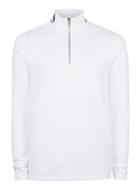 Topman Mens White Hypersport Print Funnel Neck Sweatshirt