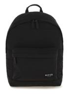 Topman Mens Nicce Black Quilted Nylon Backpack