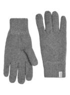 Topman Mens Grey Selected Homme Gray 'leth' Gloves