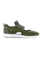 Topman Mens Green Cortica Epic Khaki Sneakers