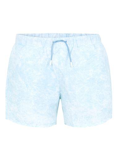 Topman Mens Green Mint Acid Wash Swim Shorts