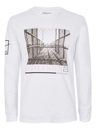 Topman Mens White Osterlandt Classic Fit T-shirt