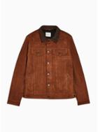 Selected Homme Mens Selected Homme Brown Jeppe Suede Jacket