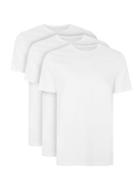 Topman Mens White Slim Fit T-shirt 3 Pack*