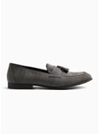Topman Mens Grey Check Prince Check Loafers