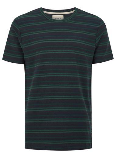 Topman Mens Hymn Black Stripe T-shirt*
